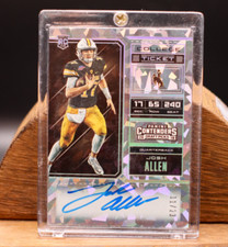 2018 Panini Contenders Draft Picks - RPS College Ticket Josh Allen #103 Cracked.
