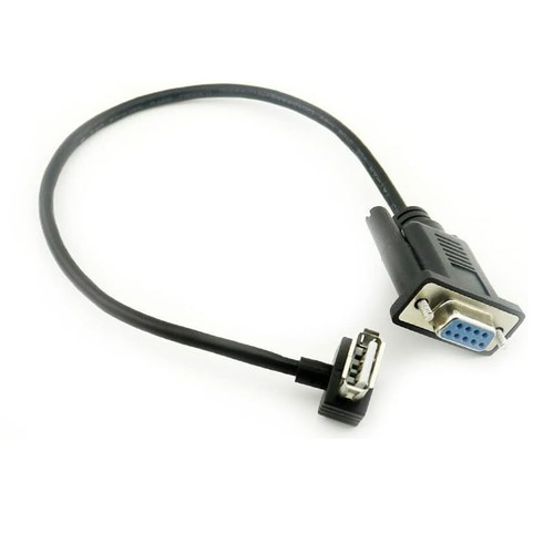 RS232 DB9 9 Pin Female to USB 2.0 A Female Jack Serial Adapter Connector Cable - Picture 5 of 10