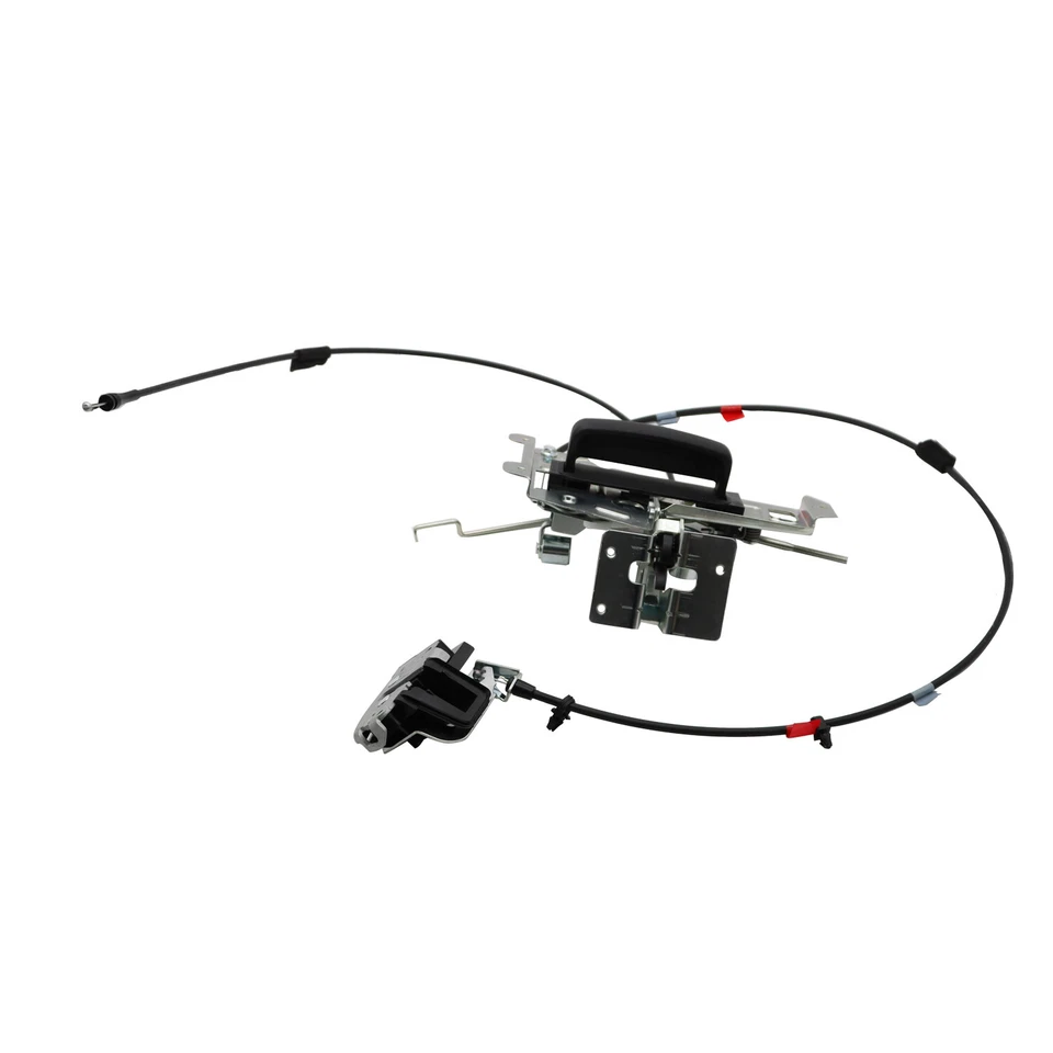 Right Sliding Door Latch Assembly W/cable Fit For 1992-2019 Ford E150 E350 E250 Foto 2 de 4