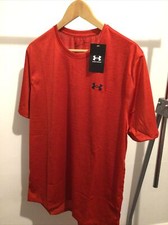 Image of UNDER ARMOUR MENS RED T SHIRT NEW SEASON £19 Medium