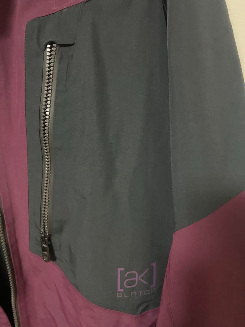 Burton AK GORE-TEX Men's Jacket Size M Pants Size S set purple