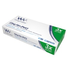 3 ROLLS  Wrapmaster 4500 Cling Film Refill Rolls 45cm Clingfilm Baco 31C81