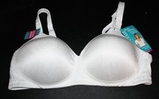 NWT VANITY FAIR Body Shine BRA 72298 full coverage T shirt WHITE wire free