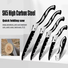 Folding Saw Woodworking Hacksaw Heavy Duty Sharp Tree Chopper Garden Outdoor