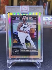 Donovan Mitchell 2020-21 Panini One and One silver #59/99  Encased