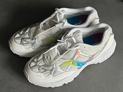 Saucony Sneakers Grid Web S70492-1 Weiß Größe 43 Chrome Multi Color