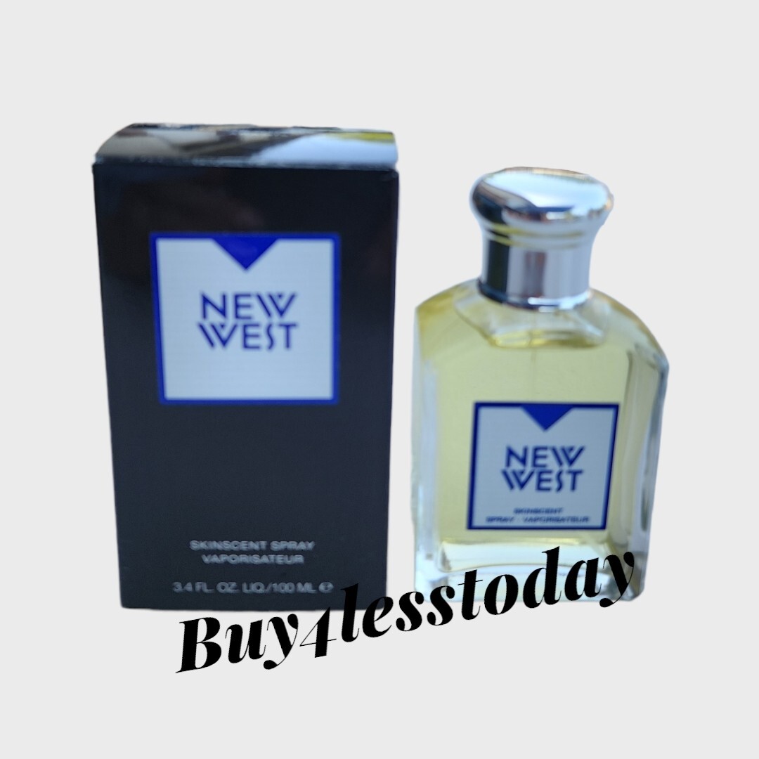 NEW WEST by ARAMIS Skinscent Spray edc Cologne for Men NEW IN BOX