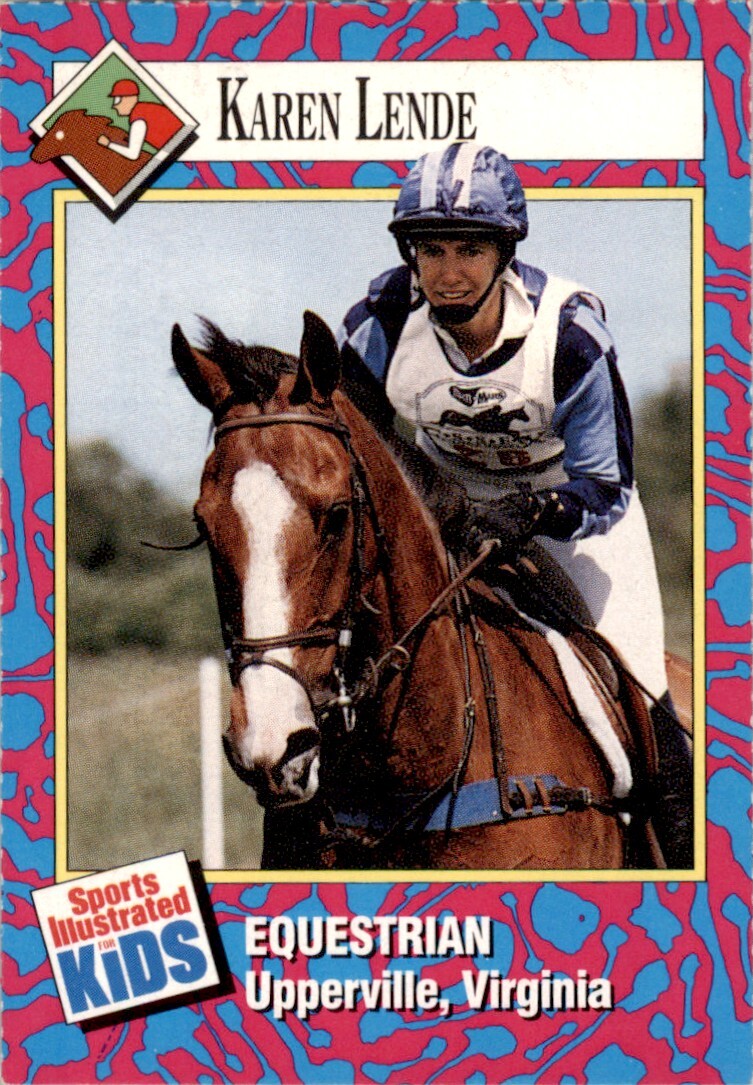 1993 Sports Illustrated Kids #134 Featuring Equestrian Karen Lende