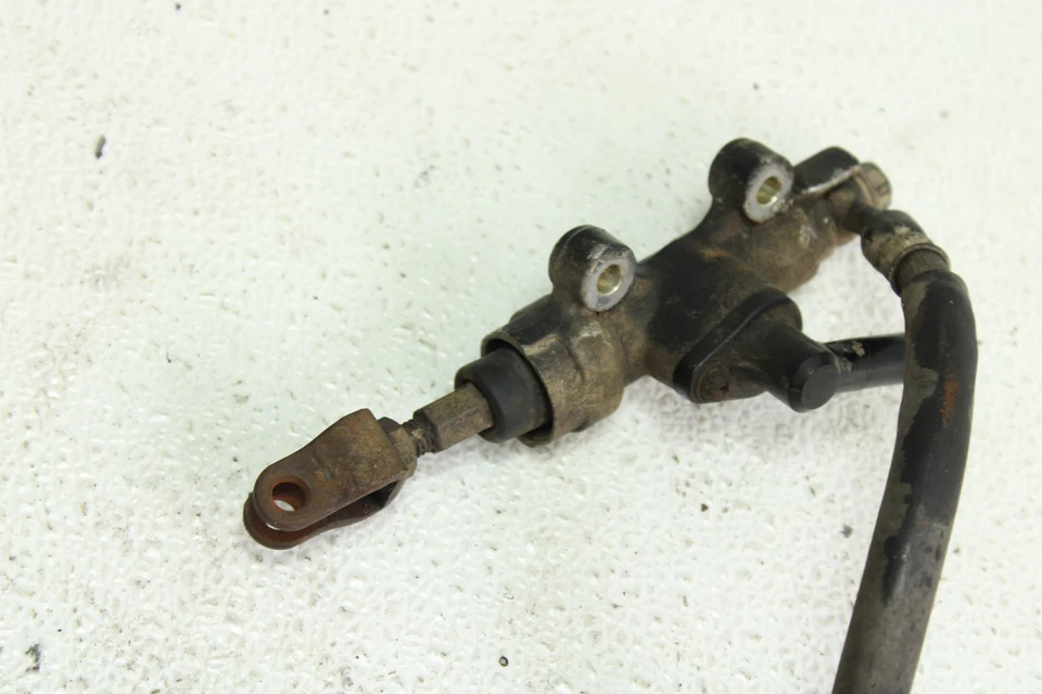 2001 Honda Sportrax 300ex OEM Nissin cilindro mestre de freio traseiro com linha B4407 - Imagem 2 de 4