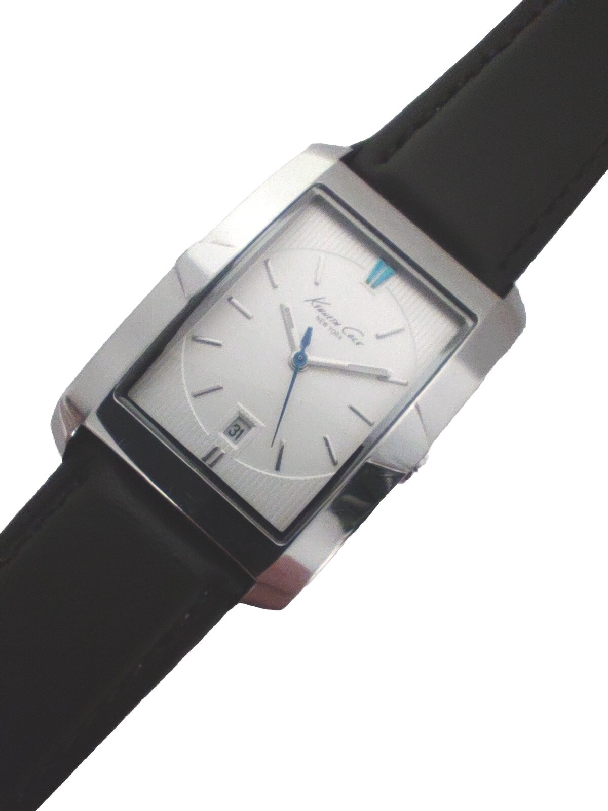 Kenneth Cole KC1395 Rectangular Rectangle Quartz … - image 1