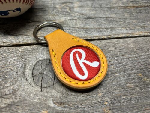 Article neuf ! Porte-clés de gants de baseball vintage Rawlings/Horween ! - Photo 1 sur 5