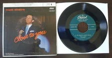 Frank Sinatra ‎– Close To You, Part 1 Capitol Records ‎– EAP 1-789 Vinyl