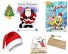 Christmas Eve Box Fillers 2 DVDs Santa Magic Key Reindeer Food Festive Xmas Hat