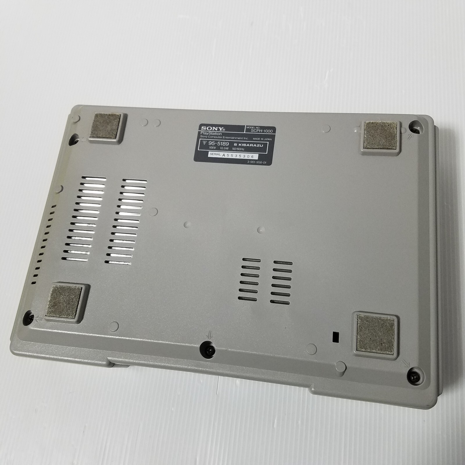 Sony Playstation Japanese Ps1 Console Scph 1000 Early Model Ntsc J Works Fine Ebay Sony Playstation Japanese Ps1 Console Scph 1000 Early Model Ntsc J Works Fine Ebay