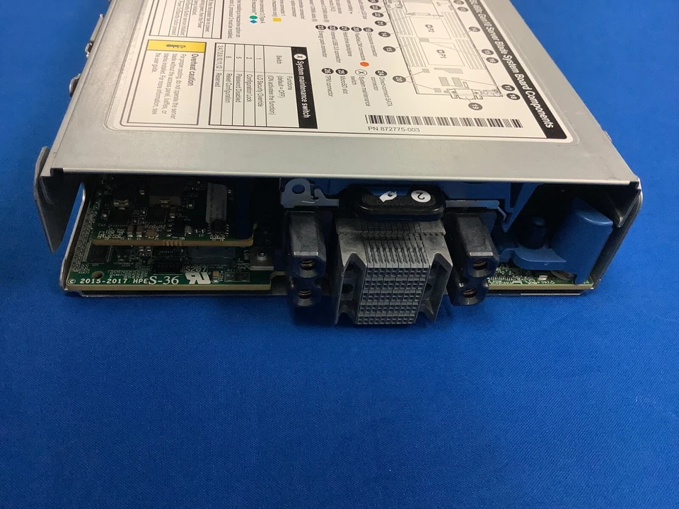HPE P09524-B21 ProLiant BL460c Gen10 CTO Blade Server - Image 3 of 4