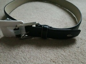 lacoste belt size
