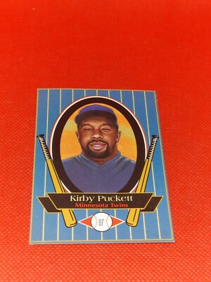 KIRBY PUCKETT. 1993 Metz Baking Company Baseball Card
