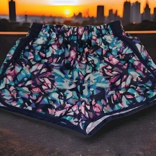 CHAMPION girls large 10/12 multicolored running shorts