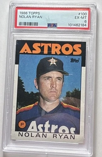 1986 Topps - Nolan Ryan #100