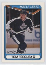 1990-91 O-Pee-Chee Tom Fergus #63 0a4