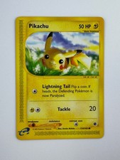 Pikachu | 124/165 | Expedition Base Set | Common | Normal | LP on eBay