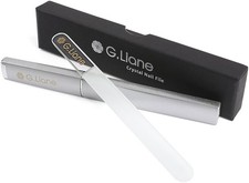 Crystal Glass Nail File Profal Double Sided Etched Crystal Nail File