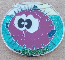 LilDorkFish Pufferfish Fishbowl Geocoin - Activated Adoptable - TB1K6AT
