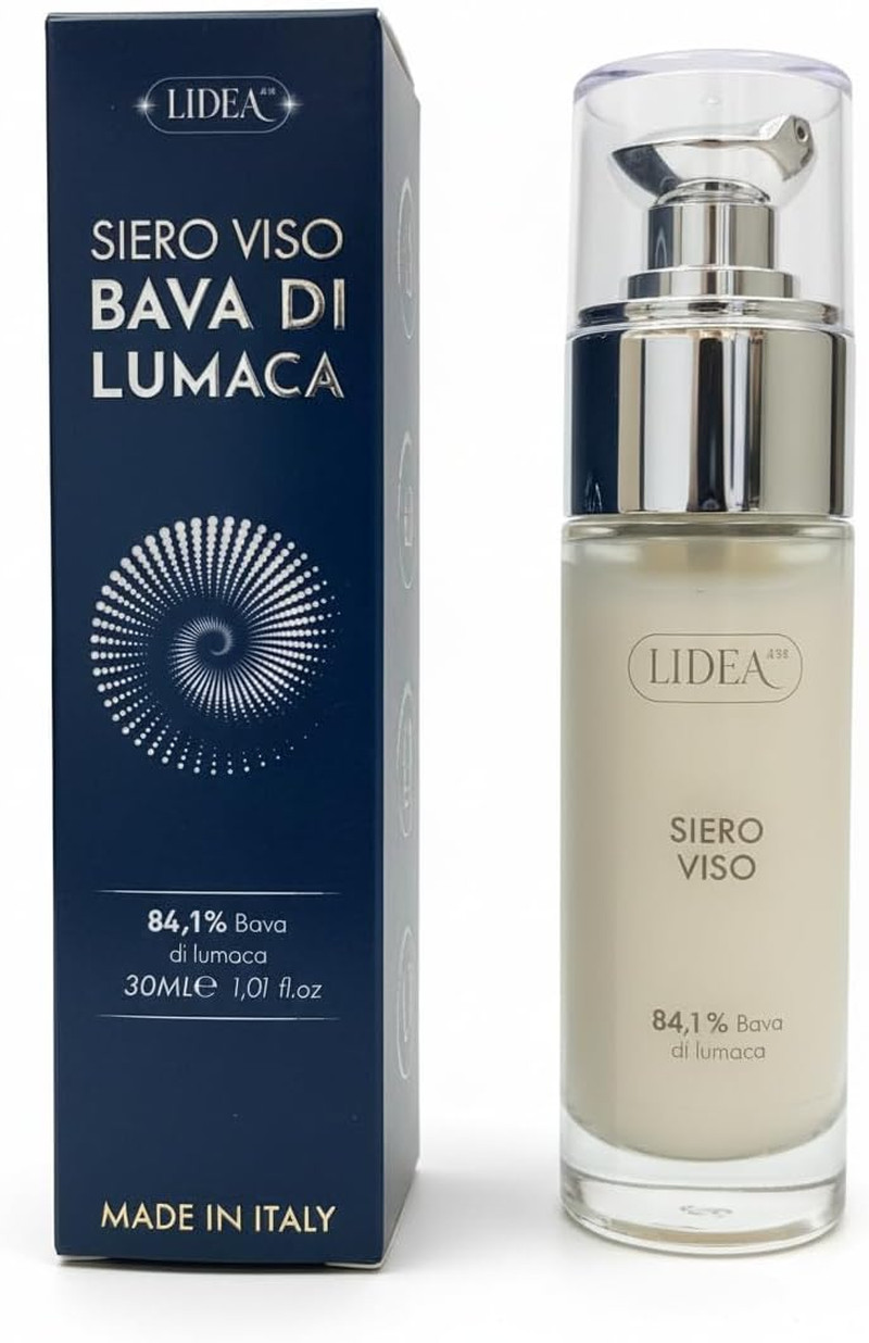 Siero Bava di Lumaca Lidea 30ml | Acido Ialuronico e Aloe | Prezzo Top