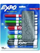 Expo Dry Erase Markers set 11 Counts