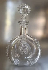 Remy Martin Louis XIII Baccarat Crystal Cognac Decanter France w/ Stopper Empty
