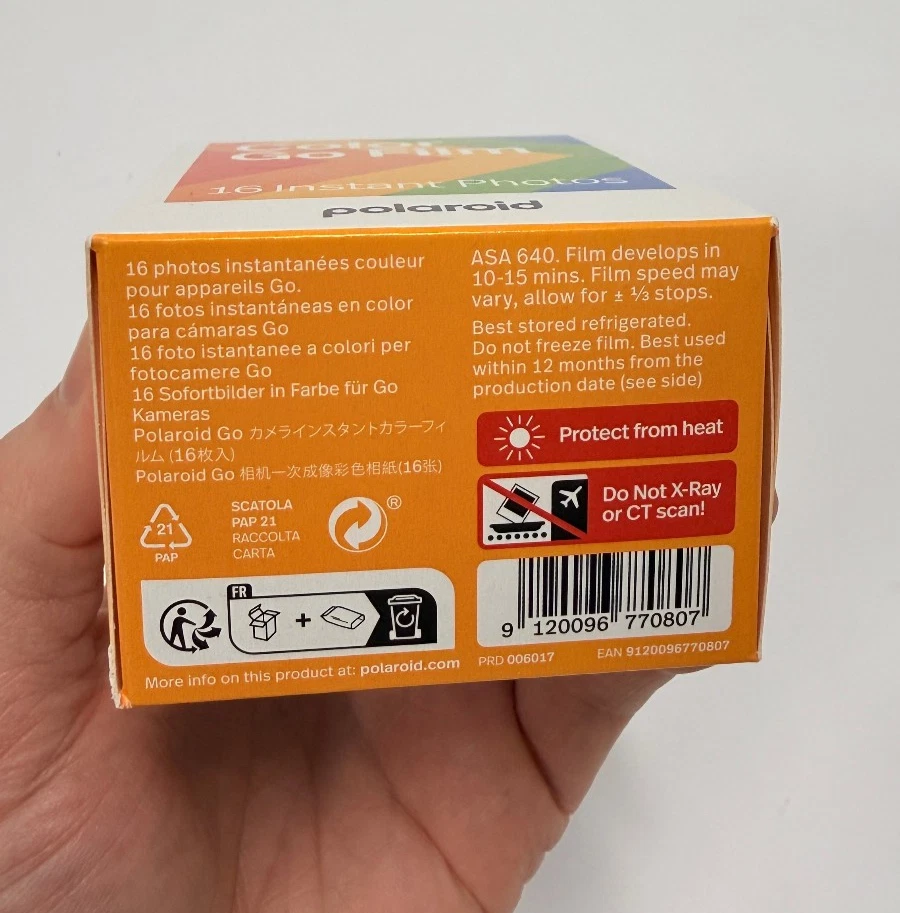 Lot of 10 Polaroid Color Go Film Packs – 160 Instant Photos for Go & Go Plus - Image 4 of 4