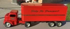 Tonka Toy Transport Truck Tractor Trailer 1950’s