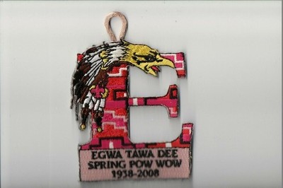 2008 Lodge 129 Egwa Tawa Dee Spring Pow Wow OA patch