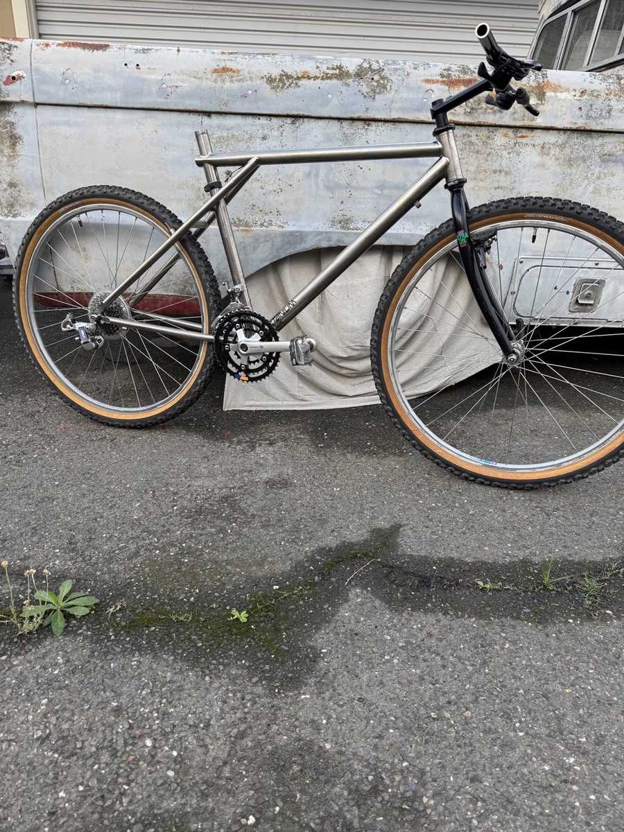 Rare early 1990 GT Xizang Titanium first year MTB Frame VINTAGE 18