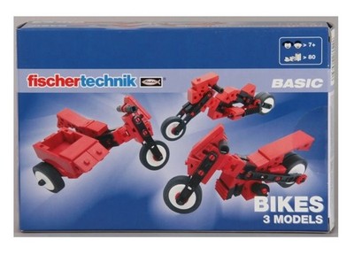 fischertechnik Basic BIKES 3 MODELS 505278 NEU IN OVP 