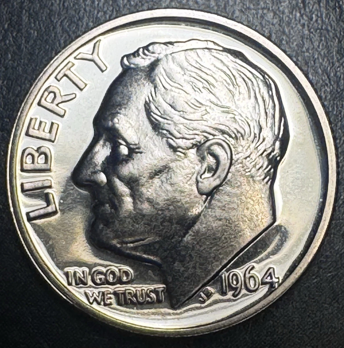 4. アメリカ銀貨 10枚セットRoosevelt Dime 1946-1964 Silver 1964 Roosevelt Dimes (1946-Now) for sale | eBay