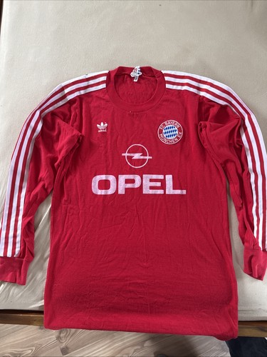 Bayern Trikot Saison 89/90 In L mit original Unterschriften