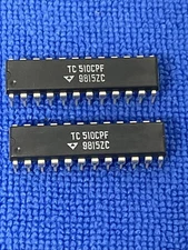 MICROCHIP ~ TC510CPF ~ IC AFE 1 CHAN 17BIT 24DIP (LOT OF 2)