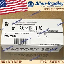 Brand New 1769-l33erma Ab 1769l33erm Sera Compactlogix 2mb Motion Controller Us Brand New 1769-l33erma Ab 1769l33erm Sera Compactlogix 2mb Motion Controller Us