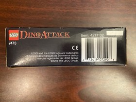 LEGO Dino Attack: Street Sprinter vs. Mutant Lizard (7473) New in Box