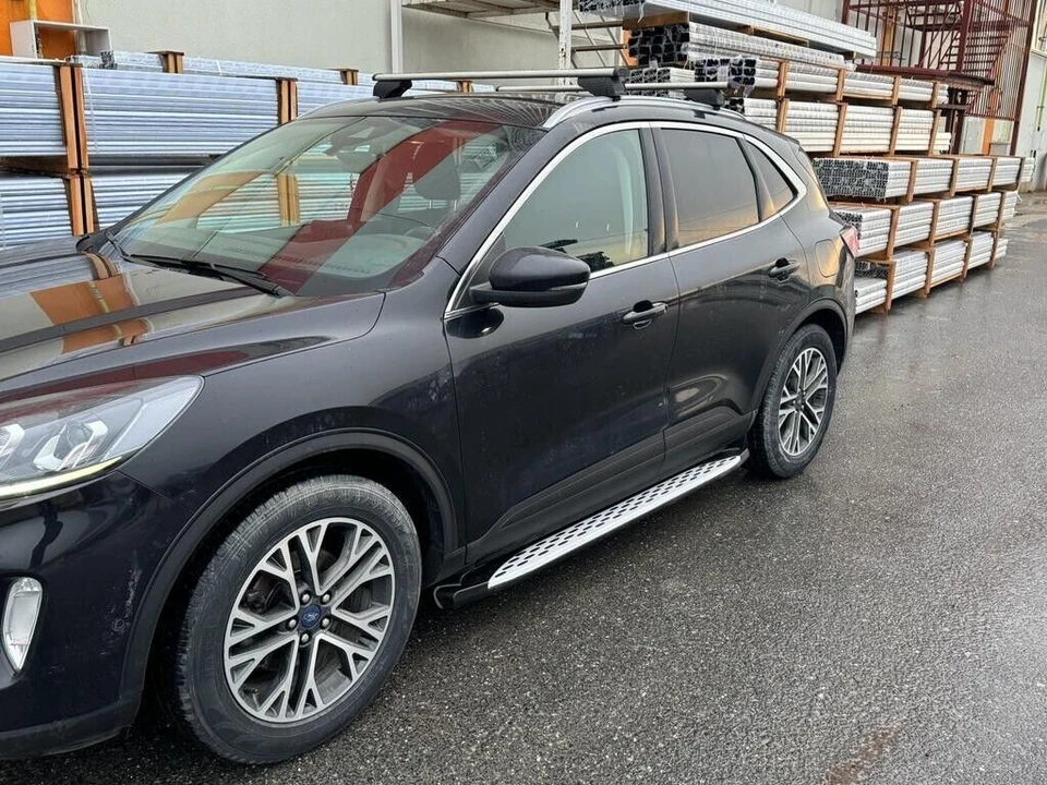 Barra Nerf estribo lateral para KIA SPORTAGE 2004-2009 Foto 3 de 4