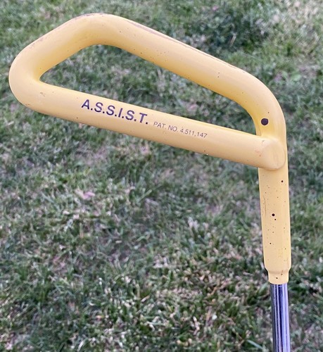 Golf ASSIST Golf Club Swing Training Aid w/Grip Trainer RH