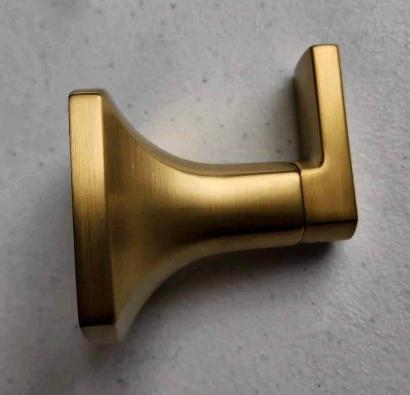 Pfister BRH-VRI0BG Vaneri Single Robe Hook, Brushed Gold
