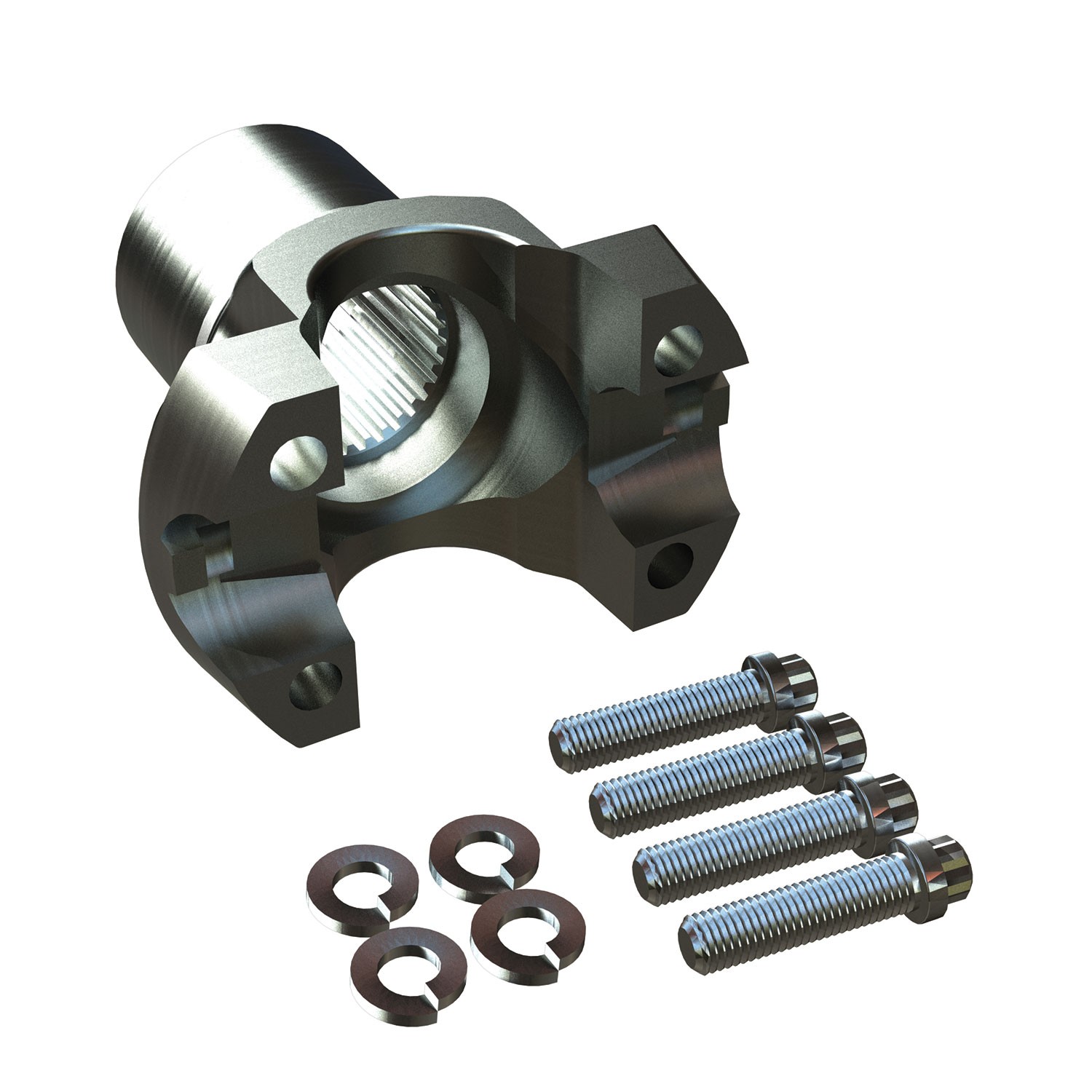 Kit conversion U-bolt pour yoke JK afin d'eviter la rupture d'arbre