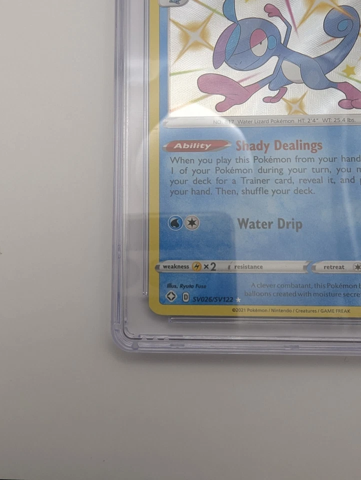 Pokémon Drizzile #SV026/SV122 English CGC 9 2021 Pokémon Shining Fates - Image 4 of 4