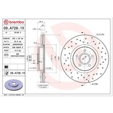 2x Bremsscheibe vorne für Volvo C70 2 542 S40 544 V40 525 526 V50 545 | 2624397