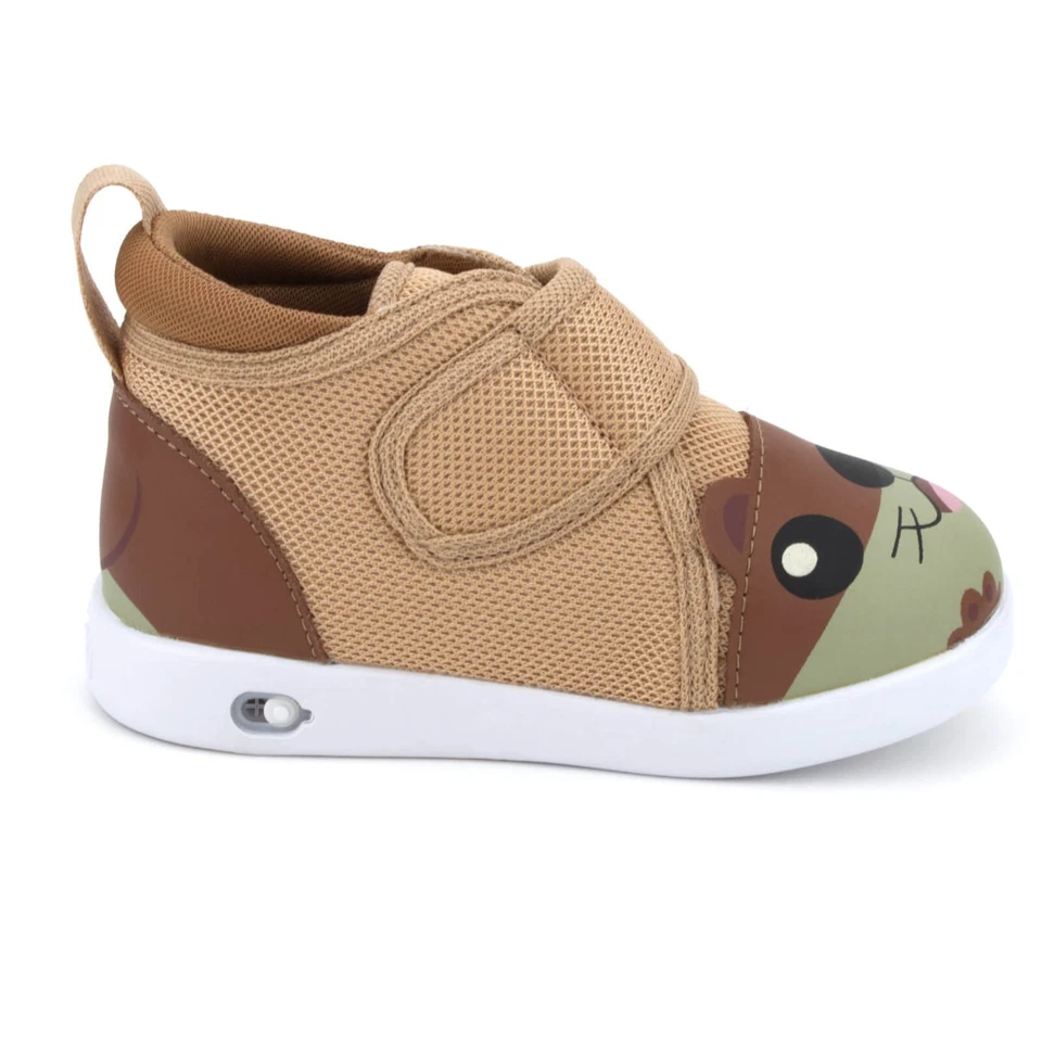 Zapatos para niños pequeños ikiki Otter Squeaky V2 | Marrón Foto 2 de 4