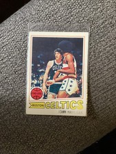 1977-78 Topps John Havlicek / White & Green Back (Celtics)