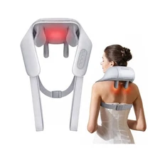 Neck Massager w/ Heat, Cordless, Deep Tissue 4D Expert Kneading Massage, Shiatsu