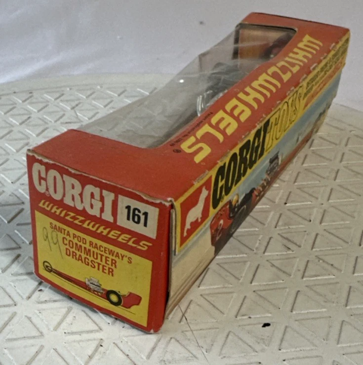 CORGI TOYS 161 Commuter Dragster Whizzwheels Diecast Original Box (48R) - Image 4 of 4